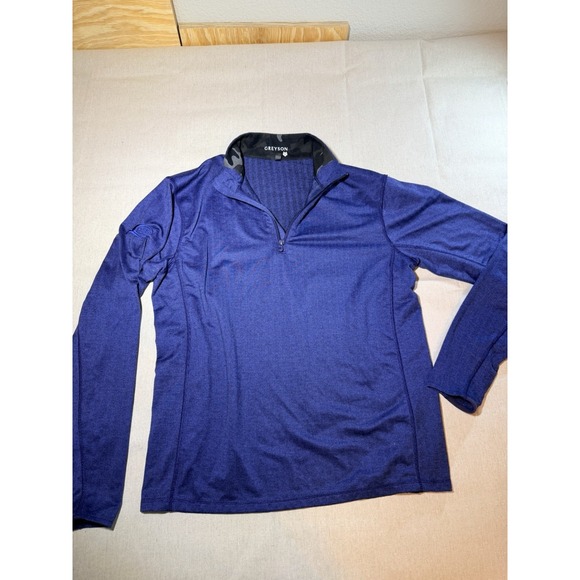 Greyson Other - Greyson Men's Pullover Quarter Zip Lightweight Stretch M Navy